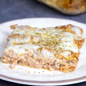 Keto Meat Pizza