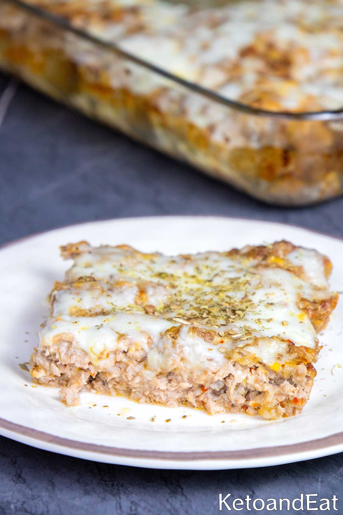 Keto Meat Pizza