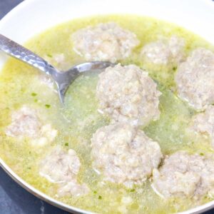 Keto Meatball Soup