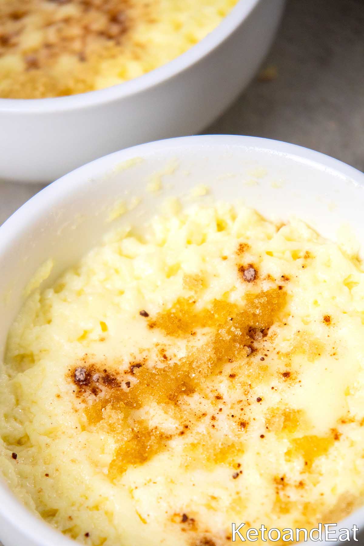 Keto Microwave Cheesecake 