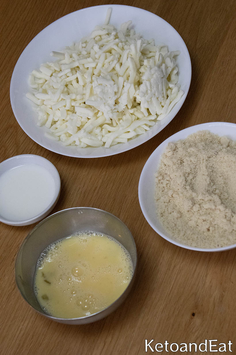 Keto Naan Bread Ingredients