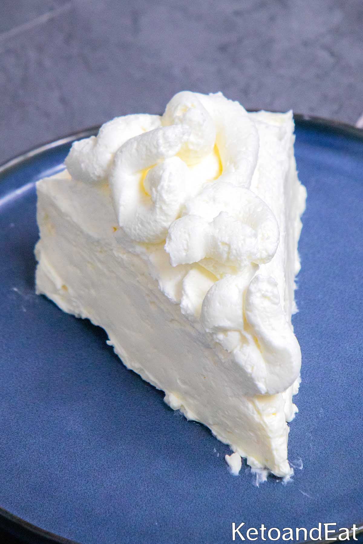 Keto No Bake Cheesecake