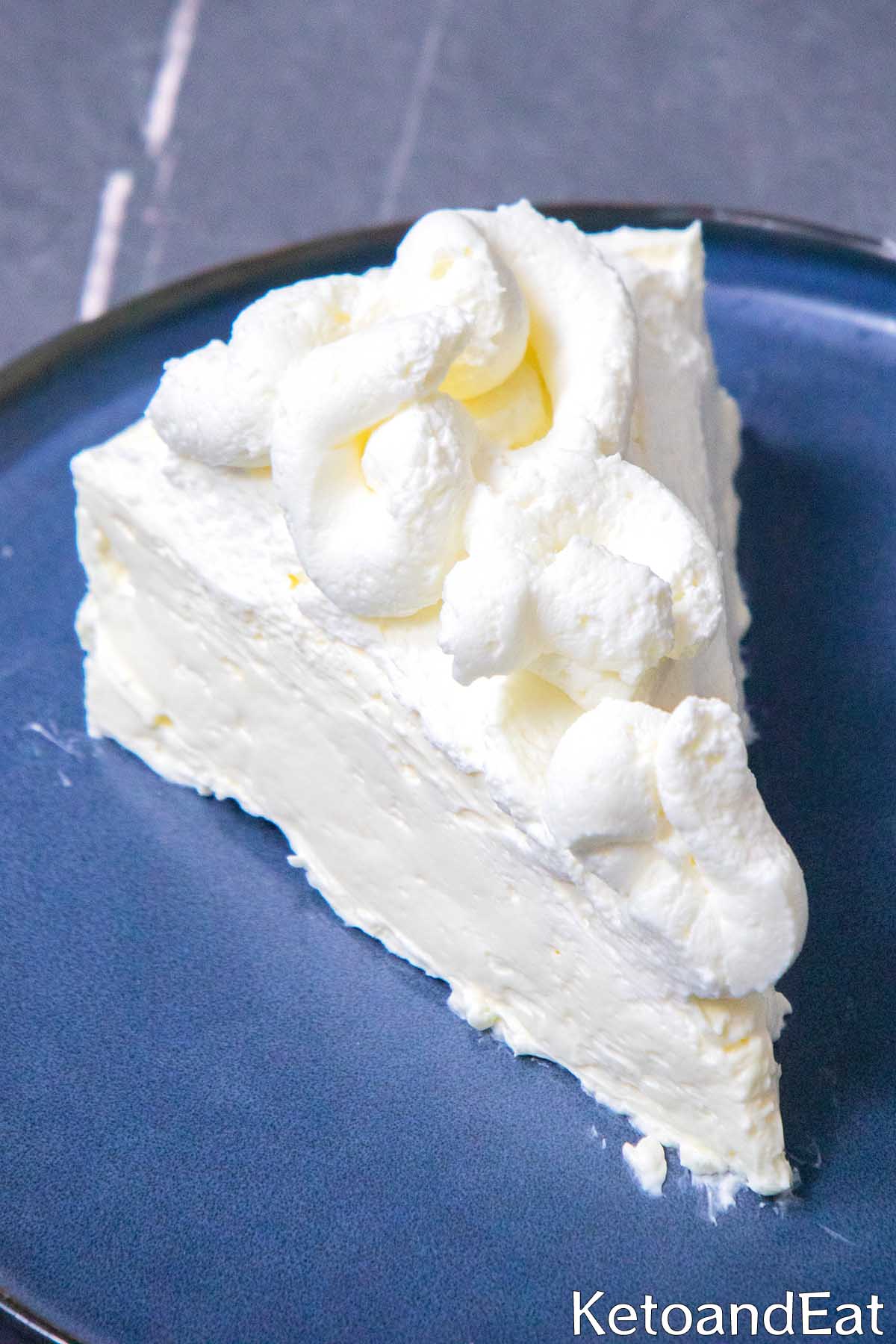 Keto No Bake Cheesecake