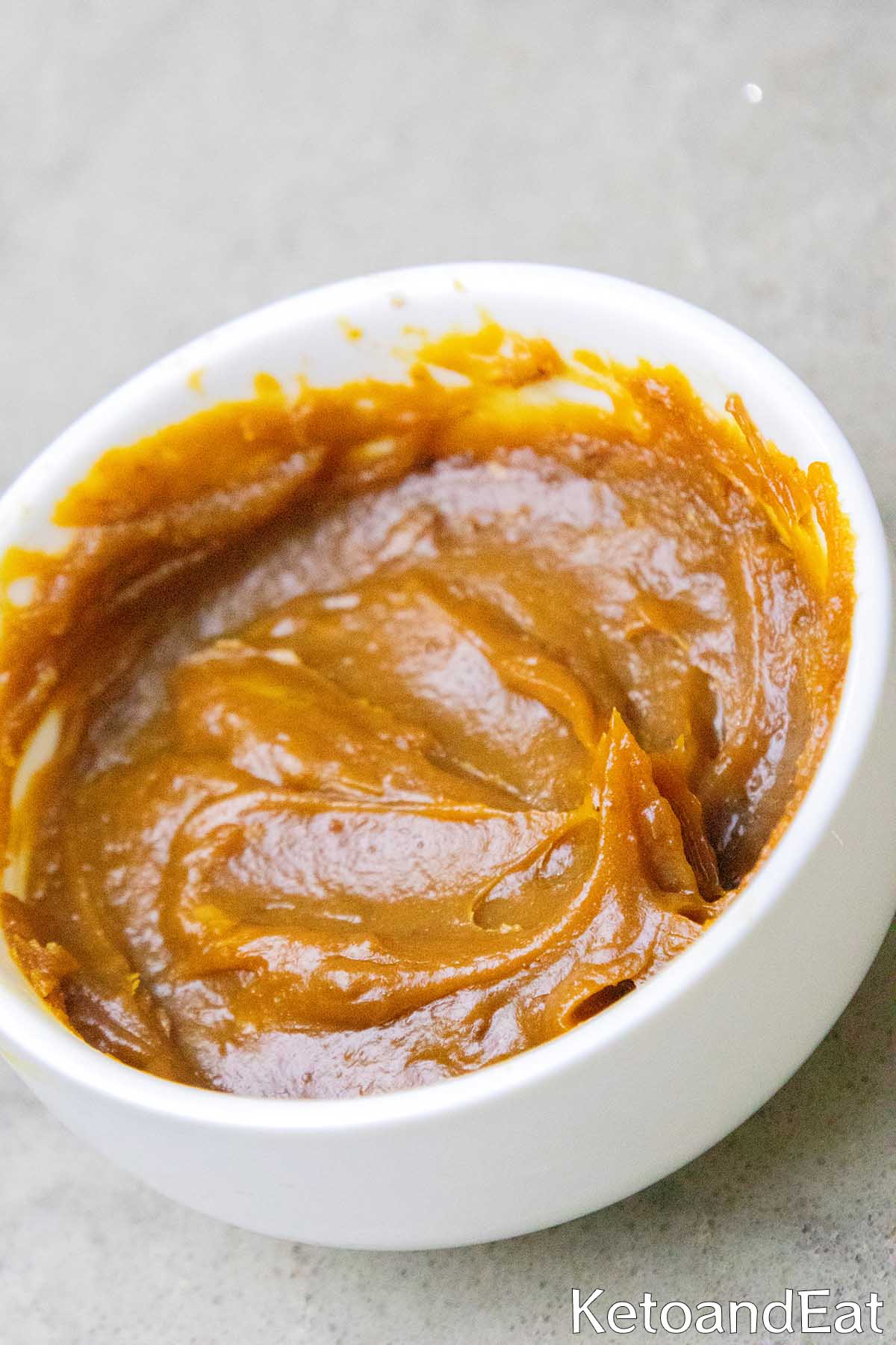 Keto Norwegian Caramel Sauce Recipe
