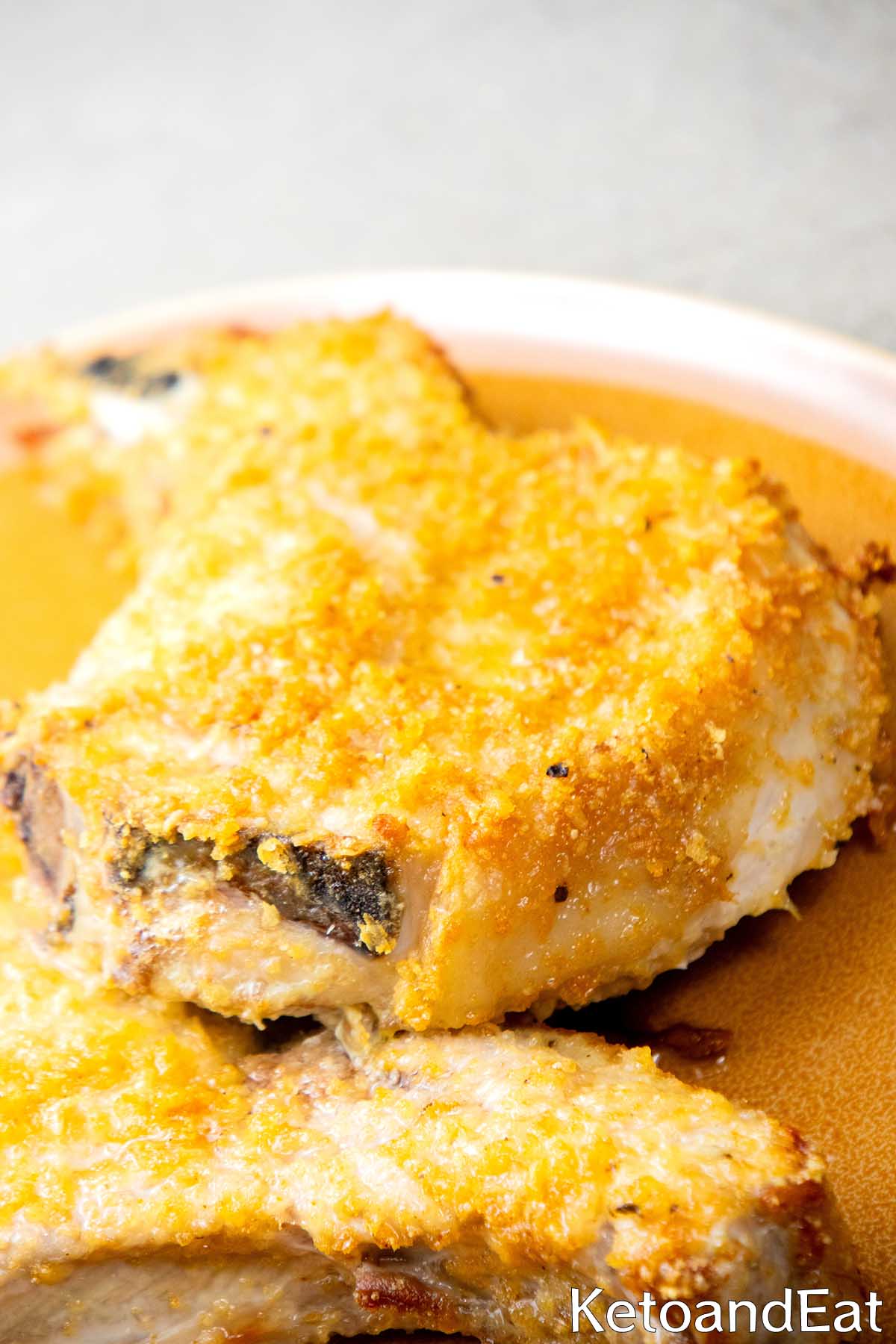 Keto Parmesan Pork Chops Recipe