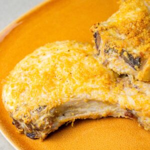 Keto Parmesan Pork Chops