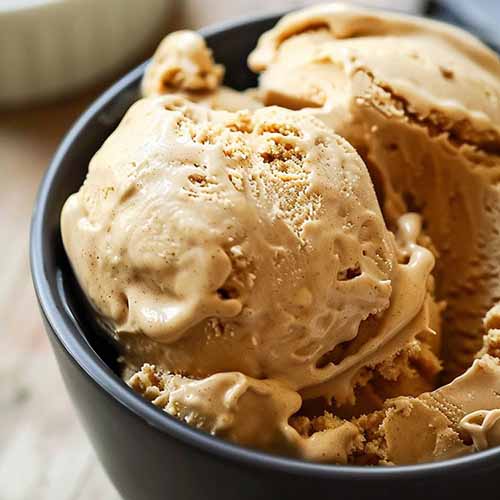 Keto Peanut Butter Ice Cream - 5 Minutes To Make!