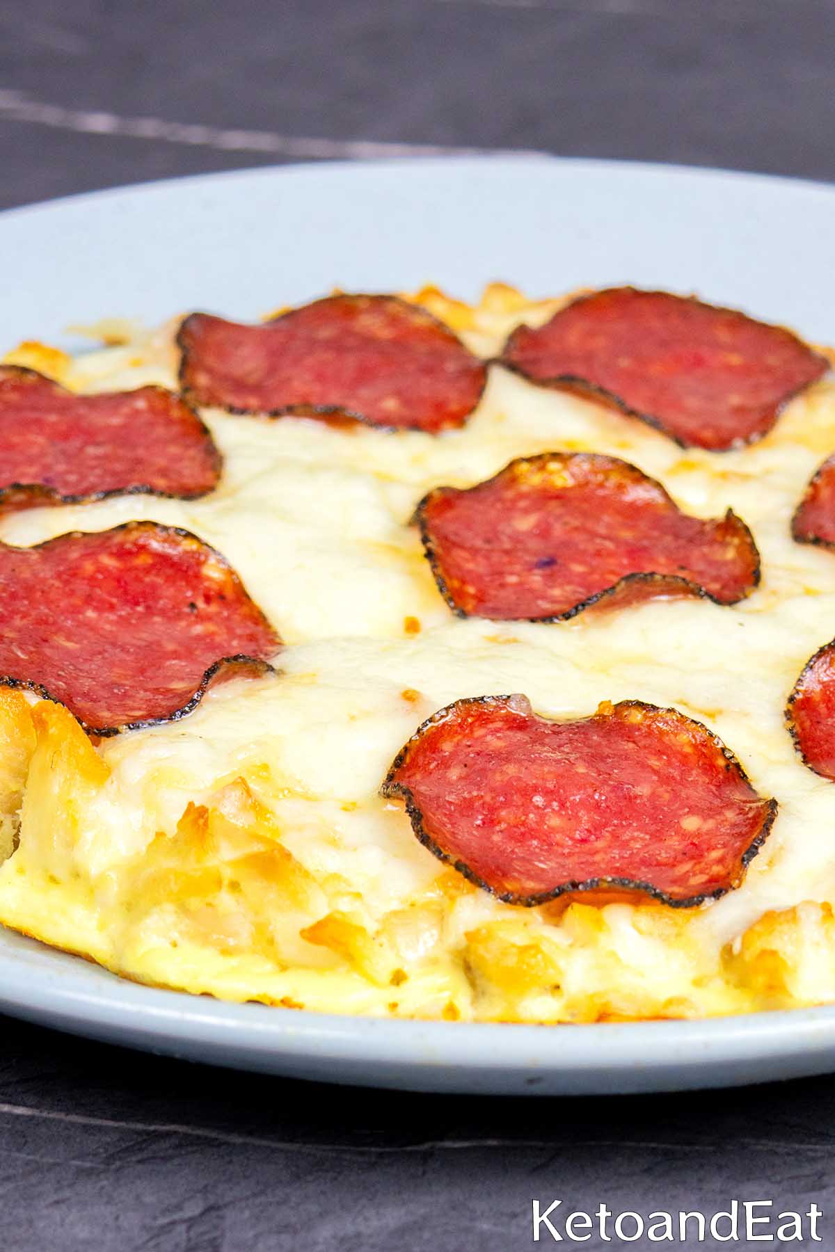 Keto Pepperoni Chicken Pizza Recipe