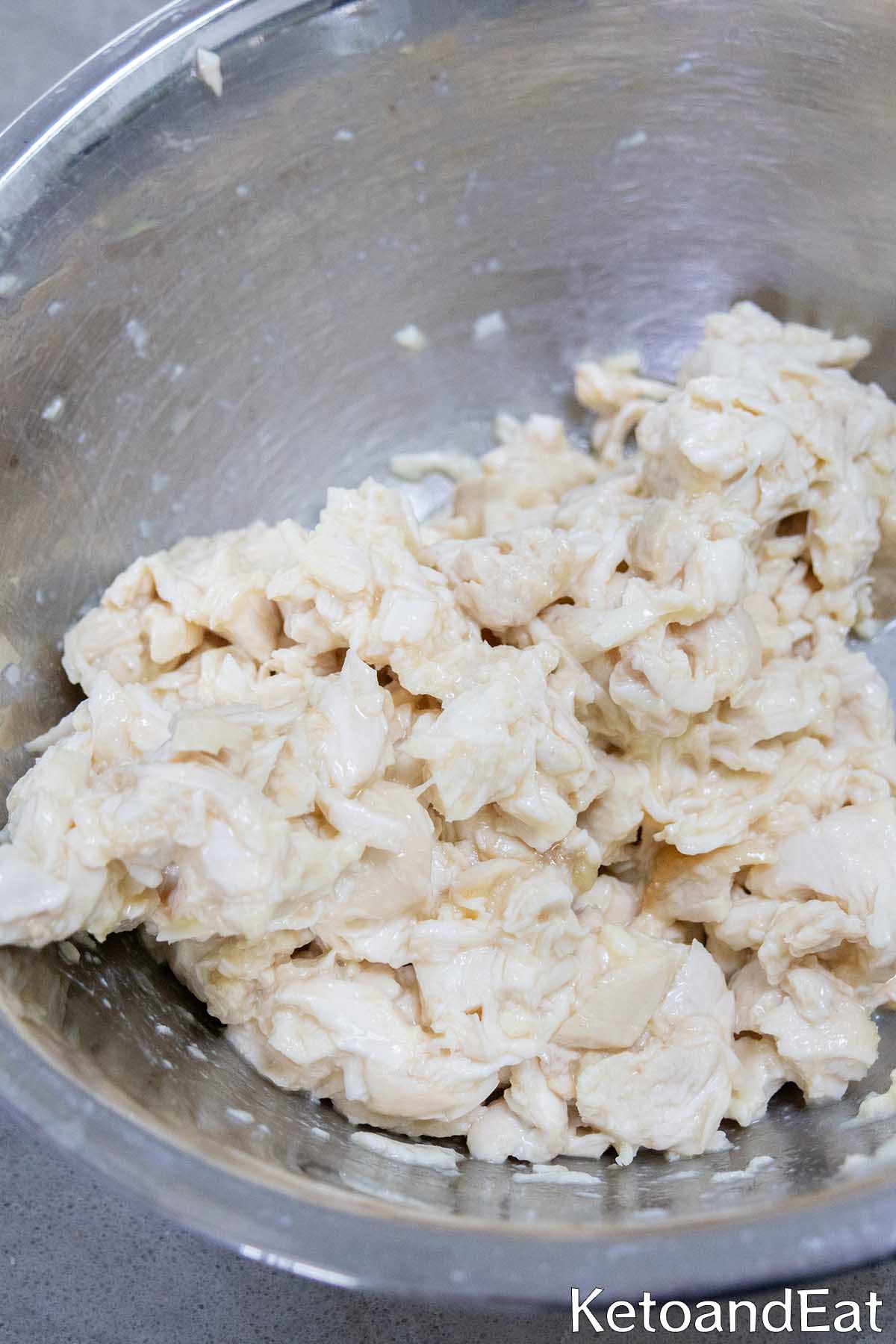 Keto Pepperoni Chicken Pizza Step 1