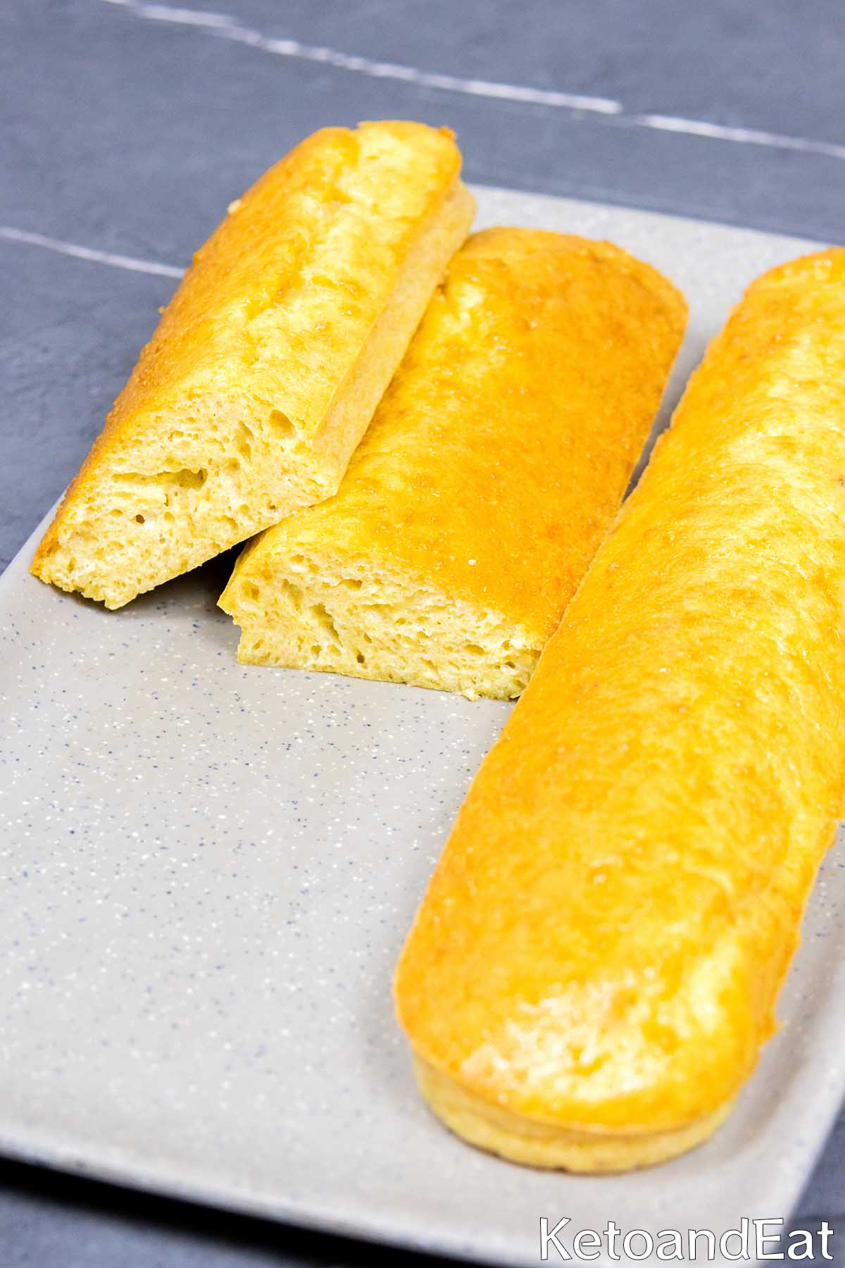 Keto Pork Rind Baguettes 