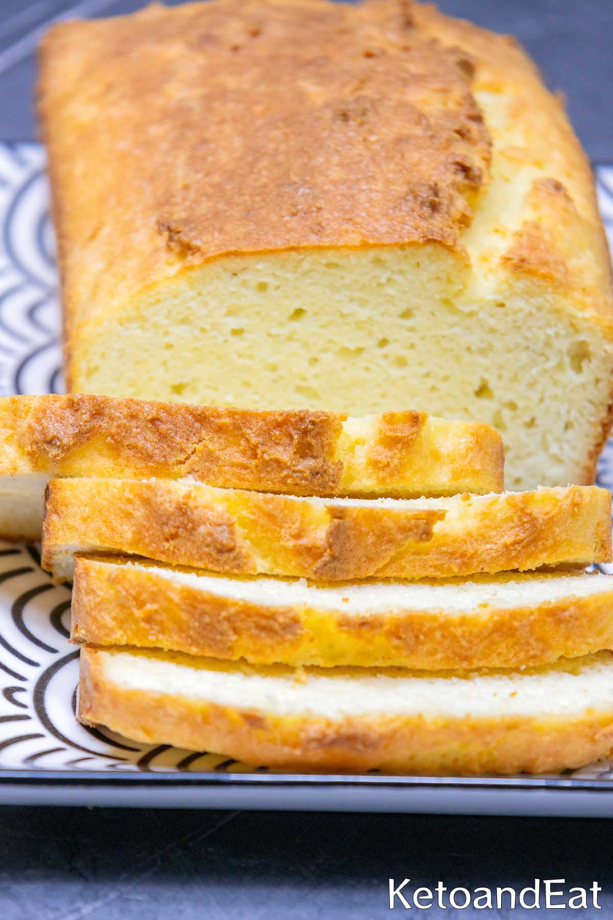 Keto Sour Cream Sandwich Bread