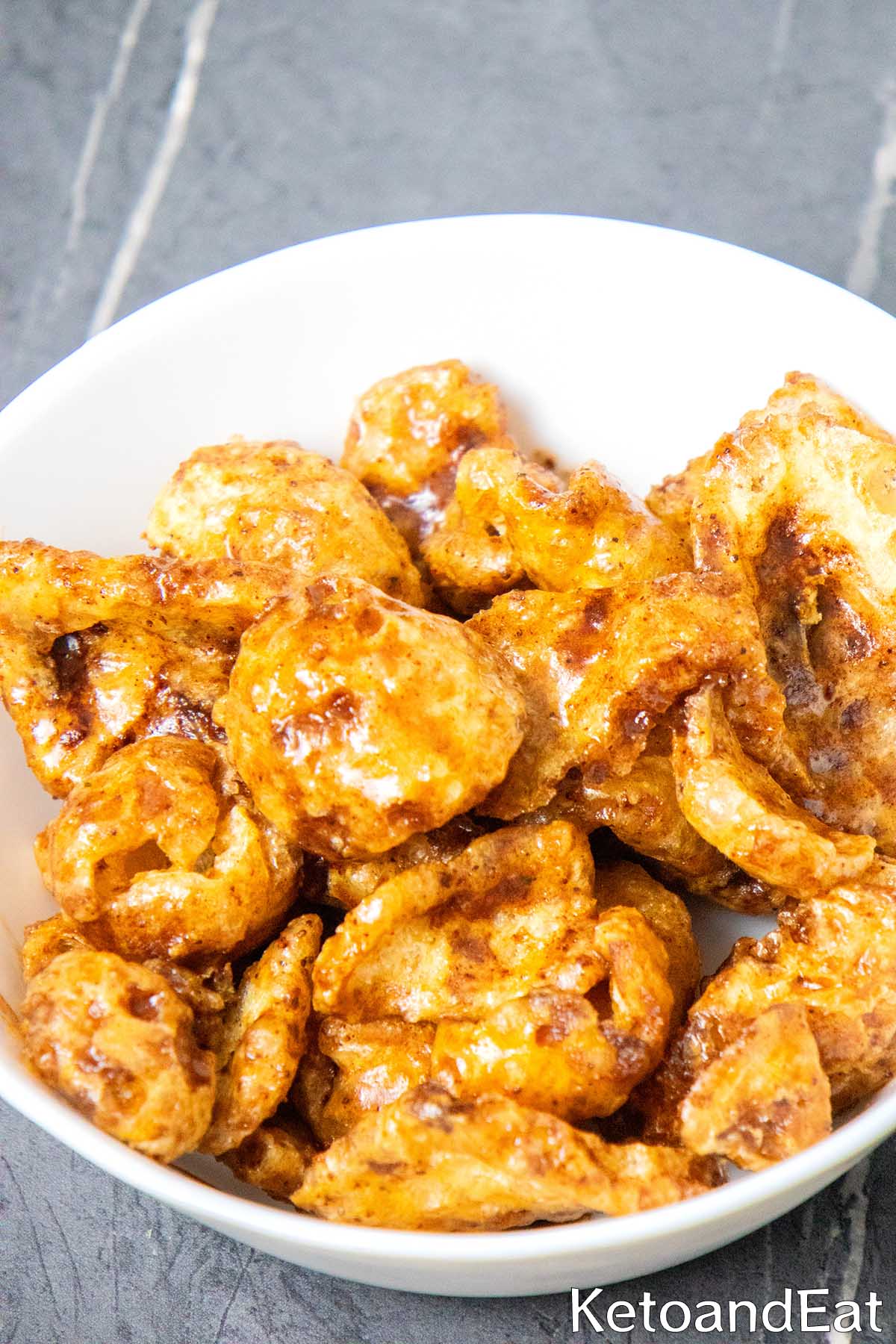 Keto Sweet Pork Rinds Snack