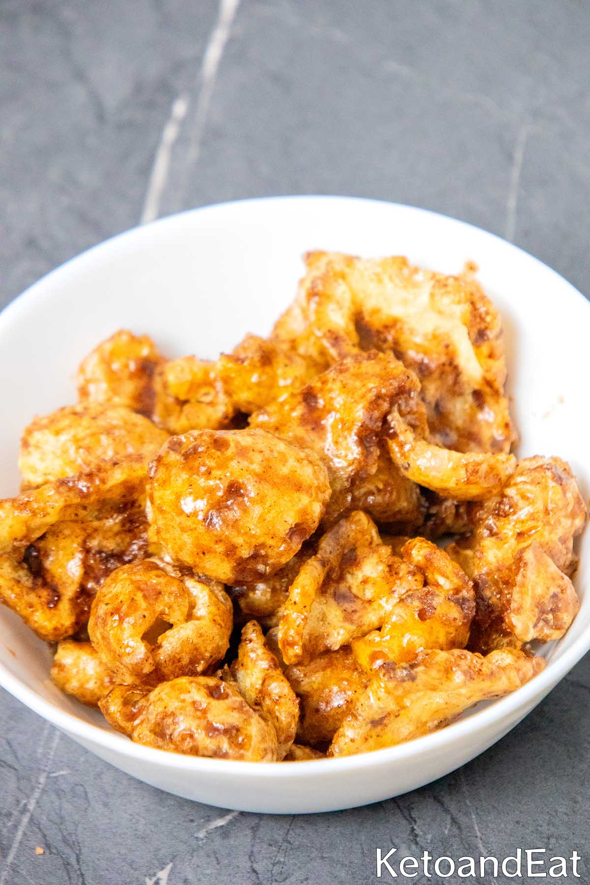 Keto Sweet Pork Rinds Snack
