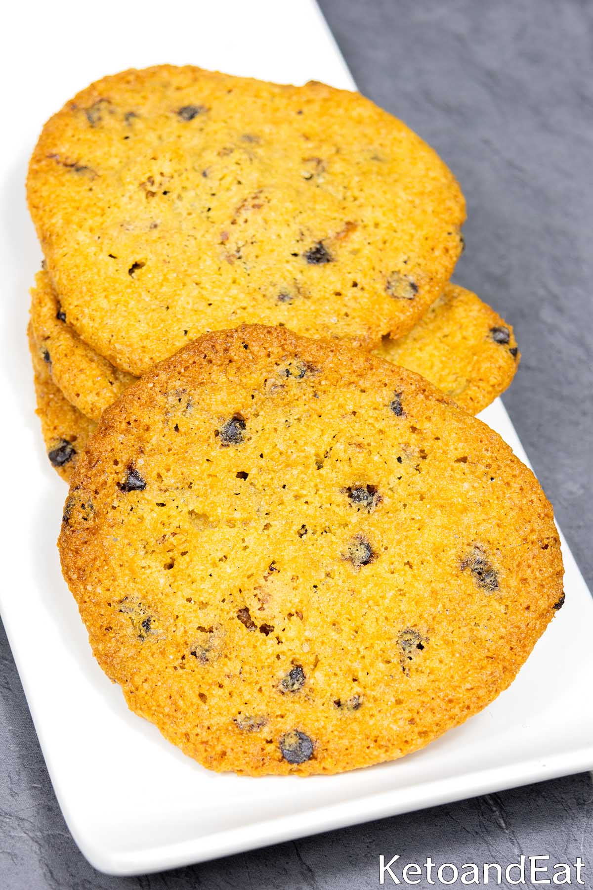 Keto Thin & Crispy Cowboy Cookies