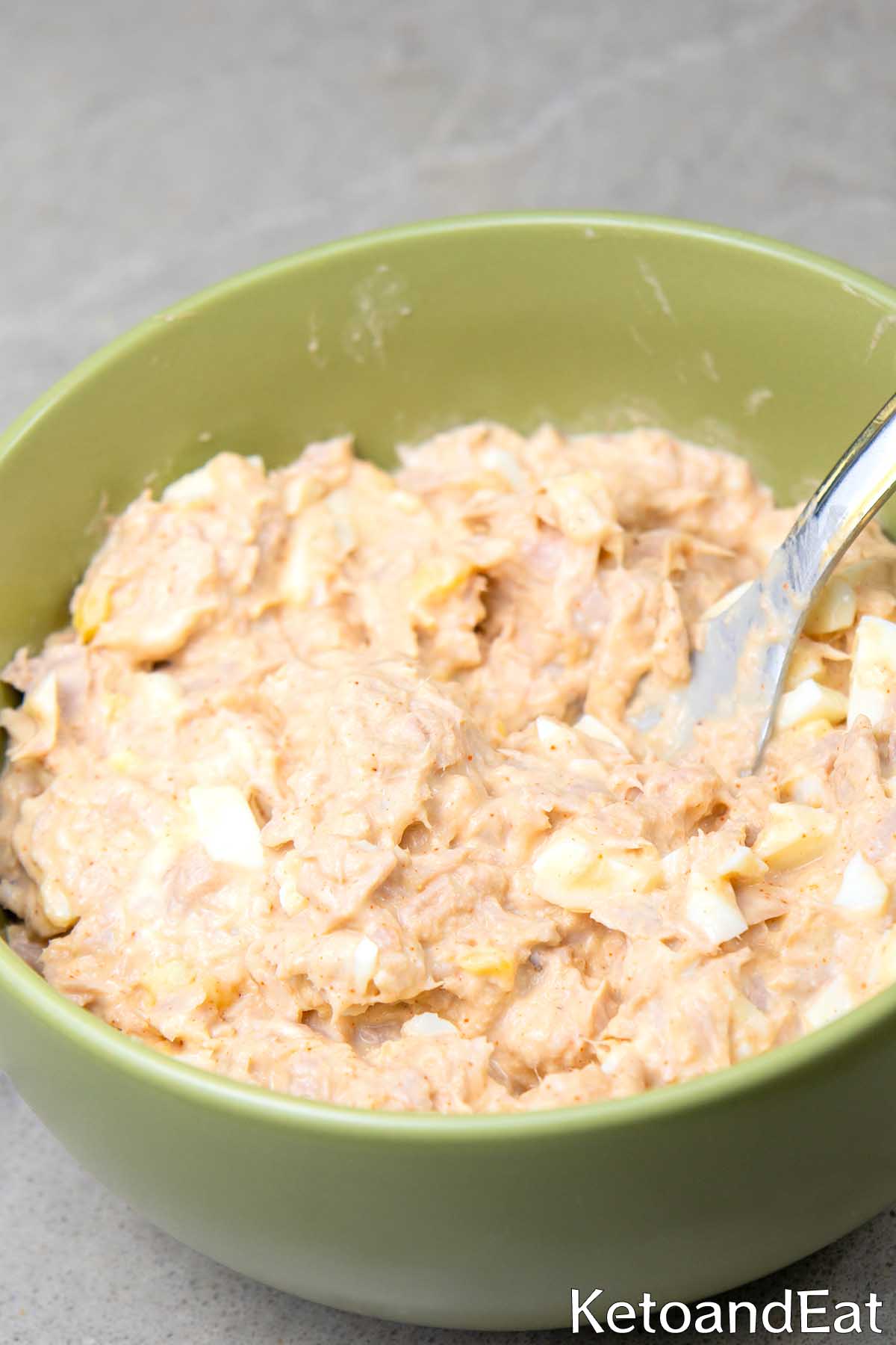 Keto Tuna & Eggs Salad