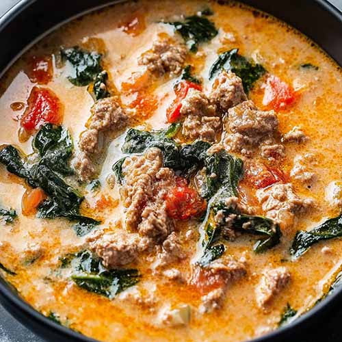 Keto Tuscan Soup