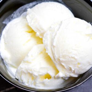 Keto Vanilla Ice Cream