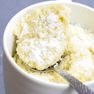 Keto Vanilla Mug Cake