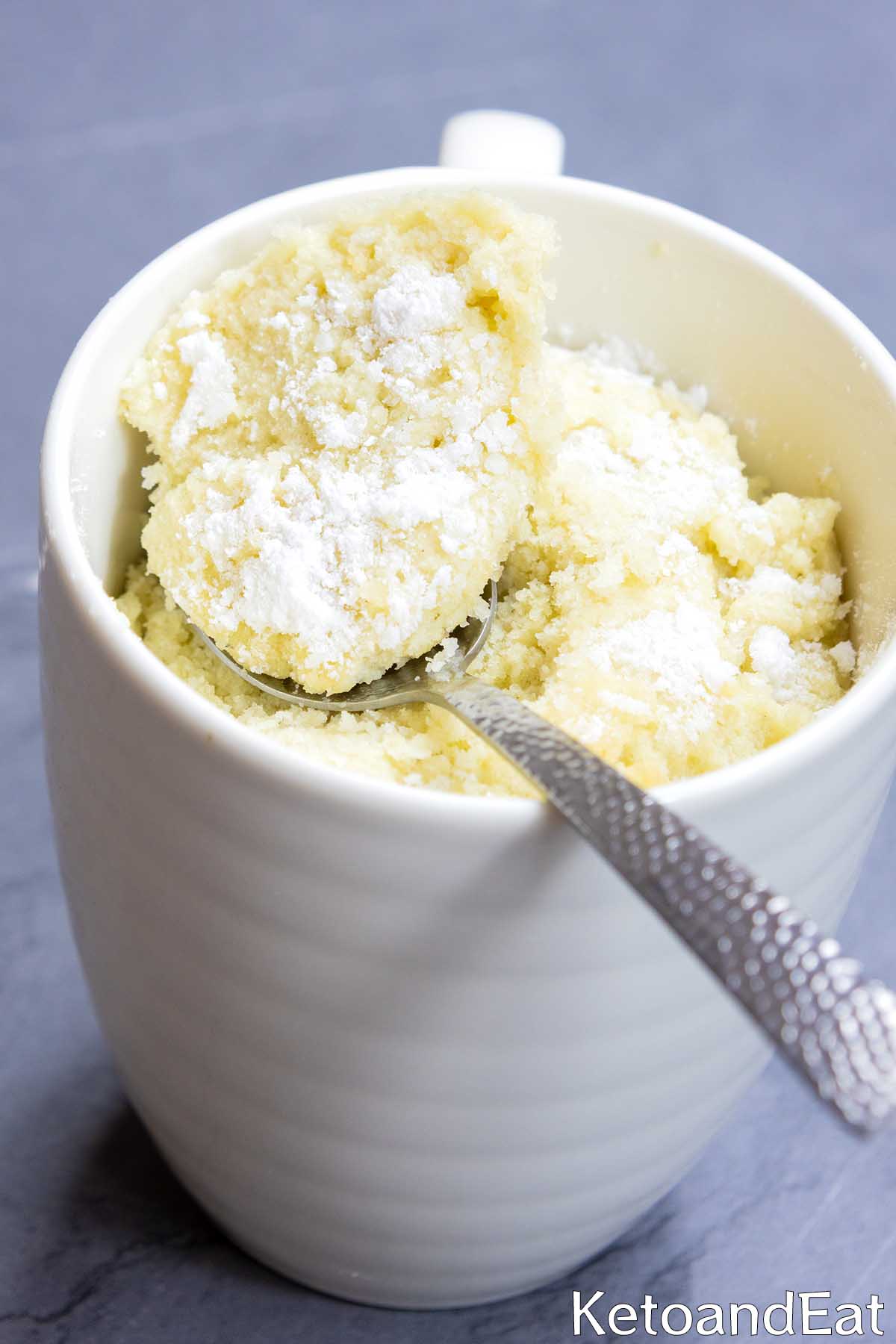 Keto Vanilla Mug Cake