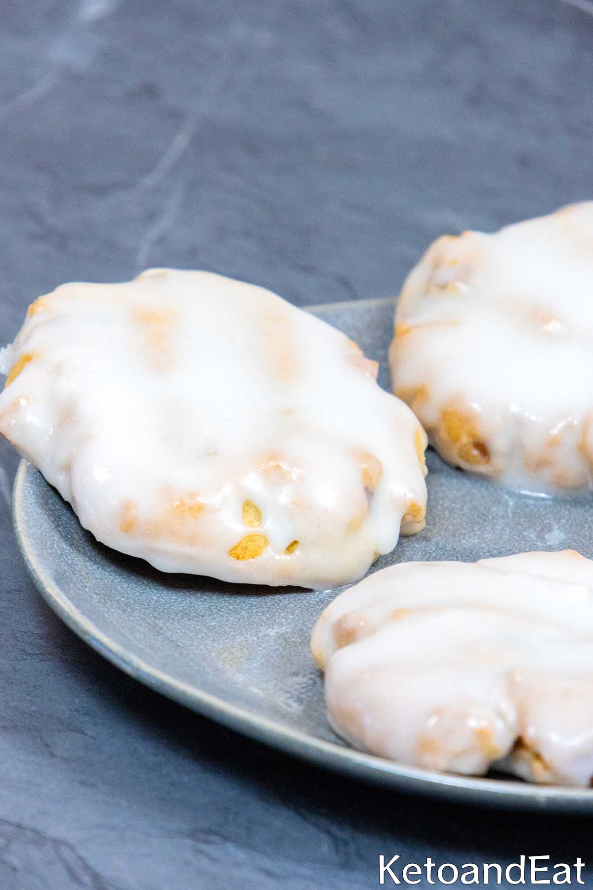 Keto Vanilla Pecan Cookies  Recipe