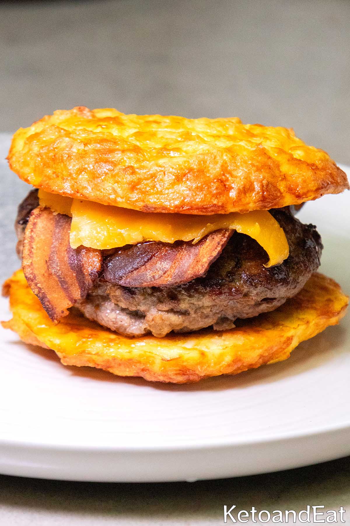Keto Zero Carb Protein Burger
