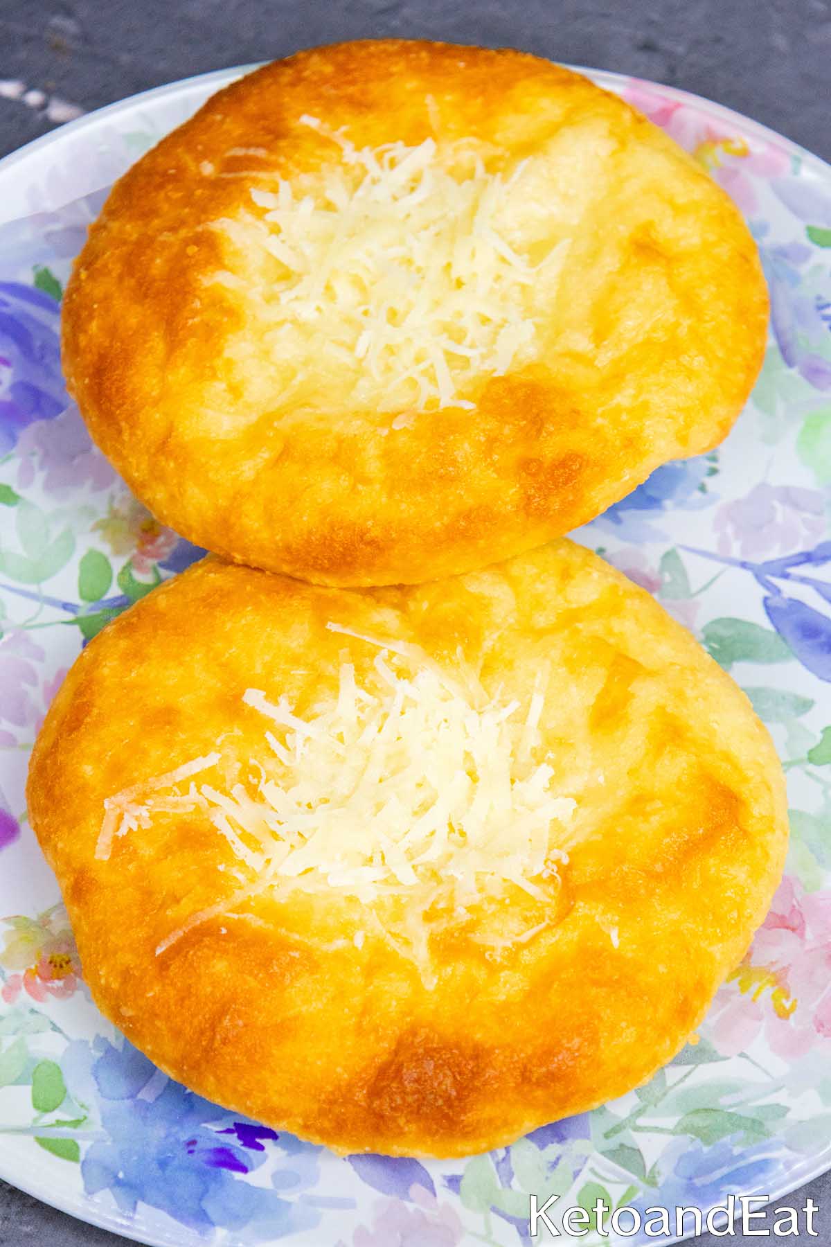 Keto Asiago Bagel