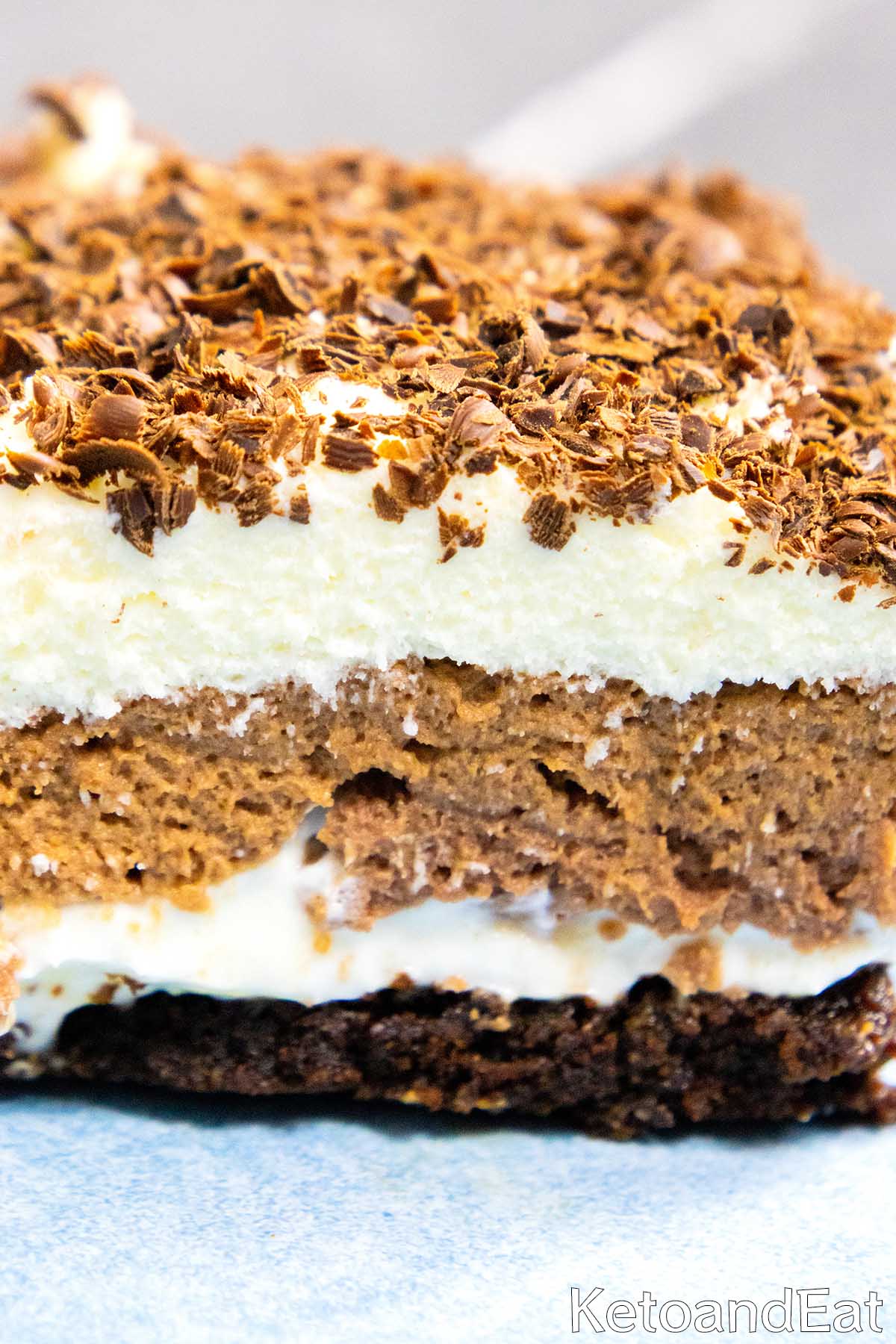 Keto Chocolate Lasagna 