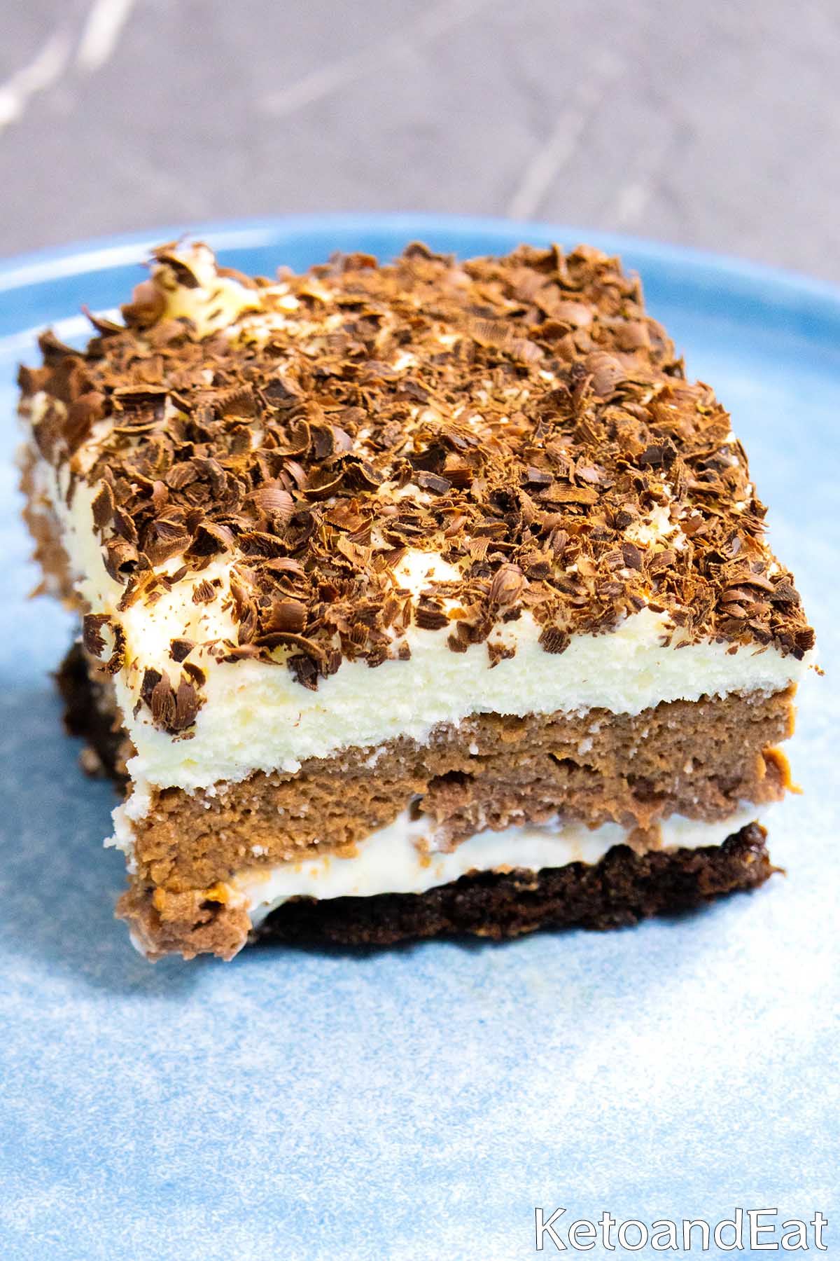 KetoAndEat Chocolate Lasagna 