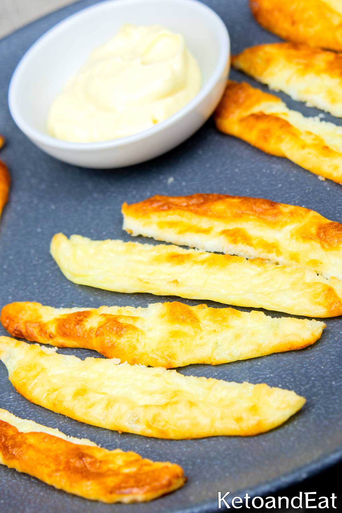 KetoAndEat Cottage Cheese Fries