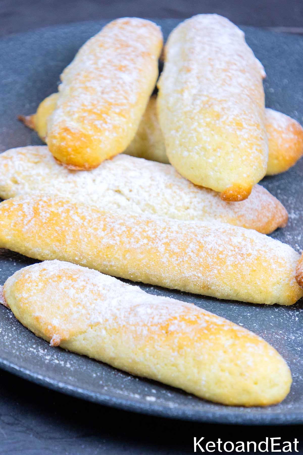KetoAndEat Keto Ladyfingers Recipe