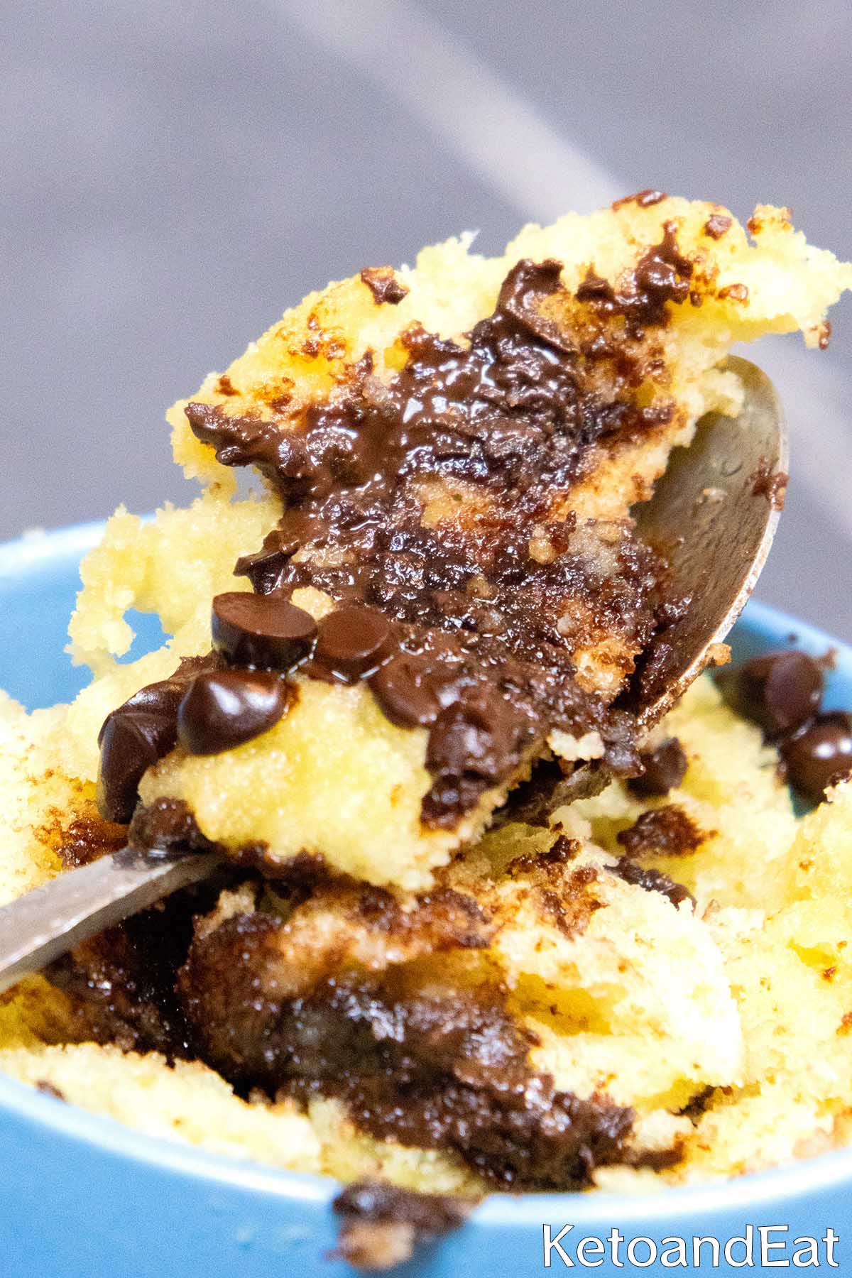 Keto Lemon Mug Cake