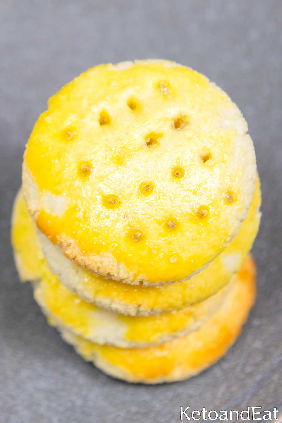 Low Carb 3 Ingredient Cookies