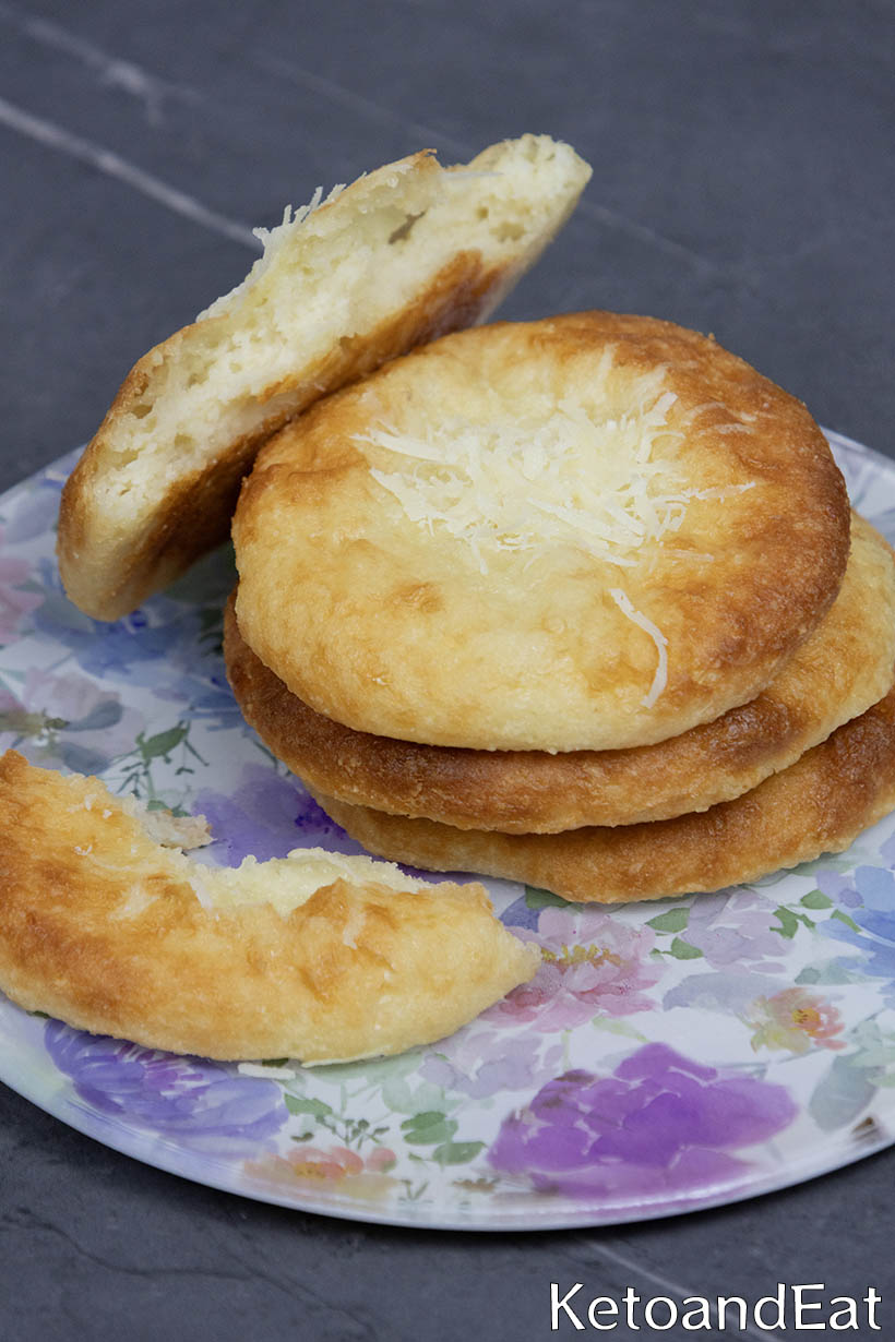 Low Carb Asiago Bagel