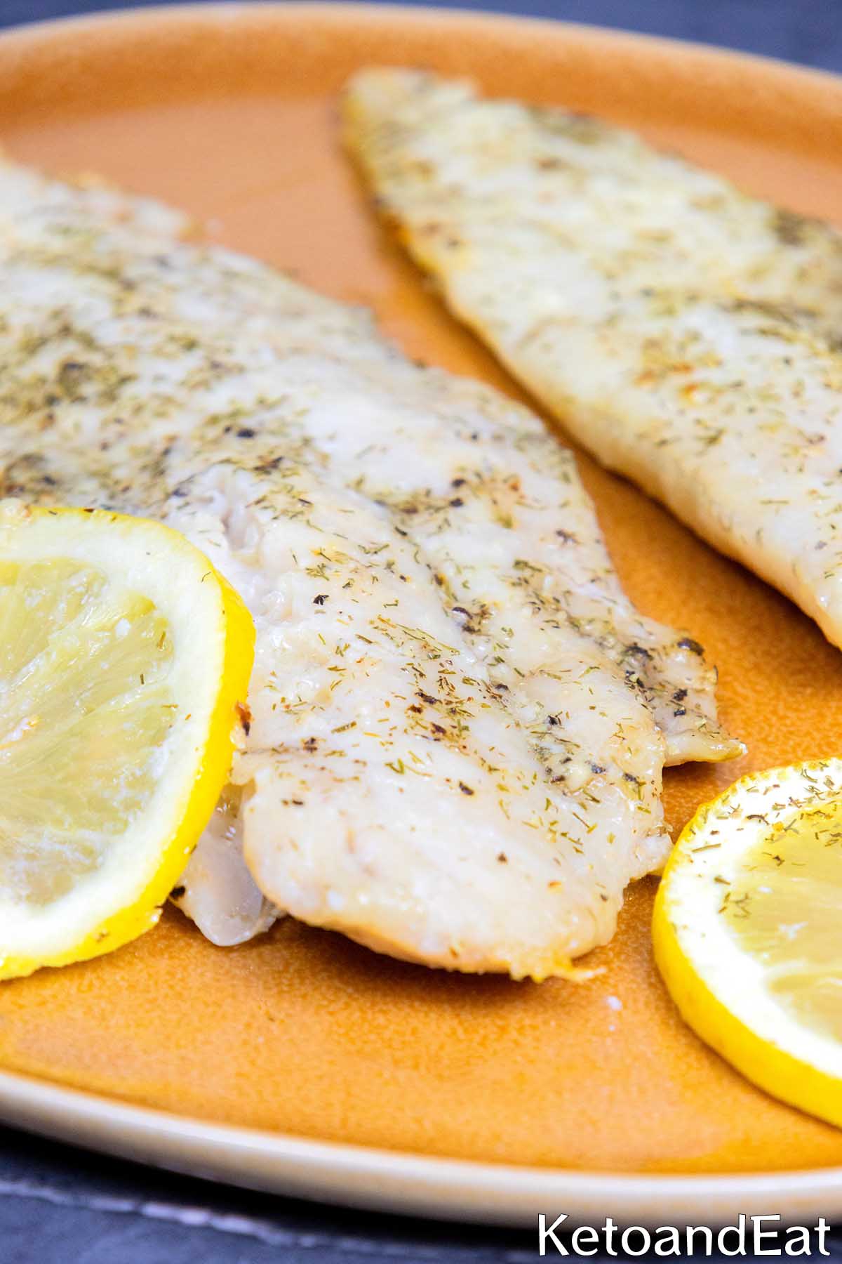 Low Carb Baked Lemon Butter Cod