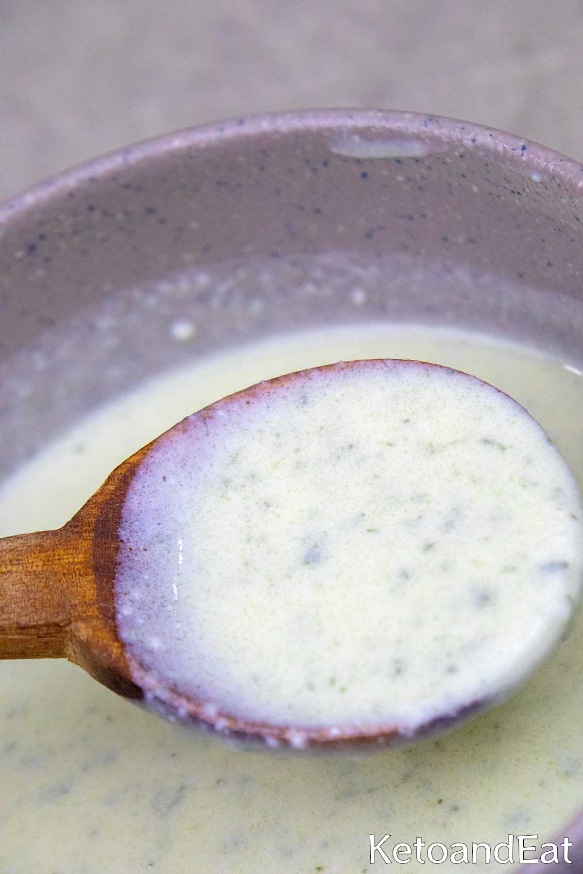 Low Carb Blue Cheese Sauce