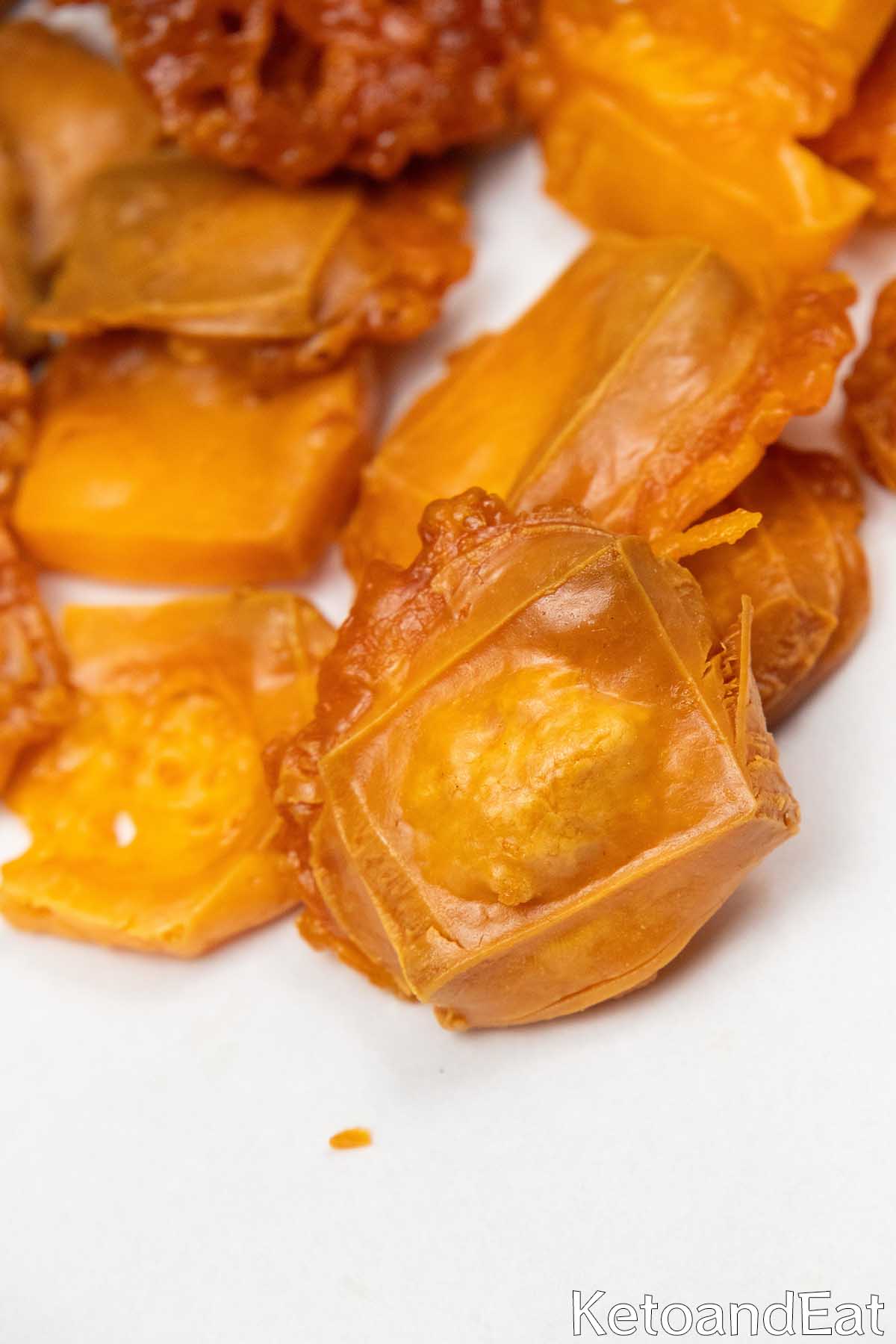Low Carb Carnivore Crunchy Cheddar Puffs
