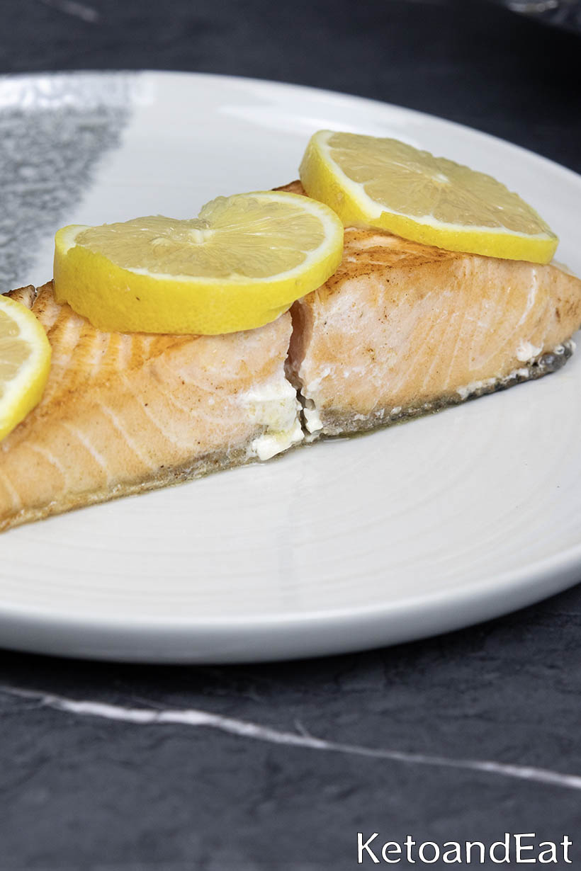 Low Carb Carnivore Pan Fried Salmon