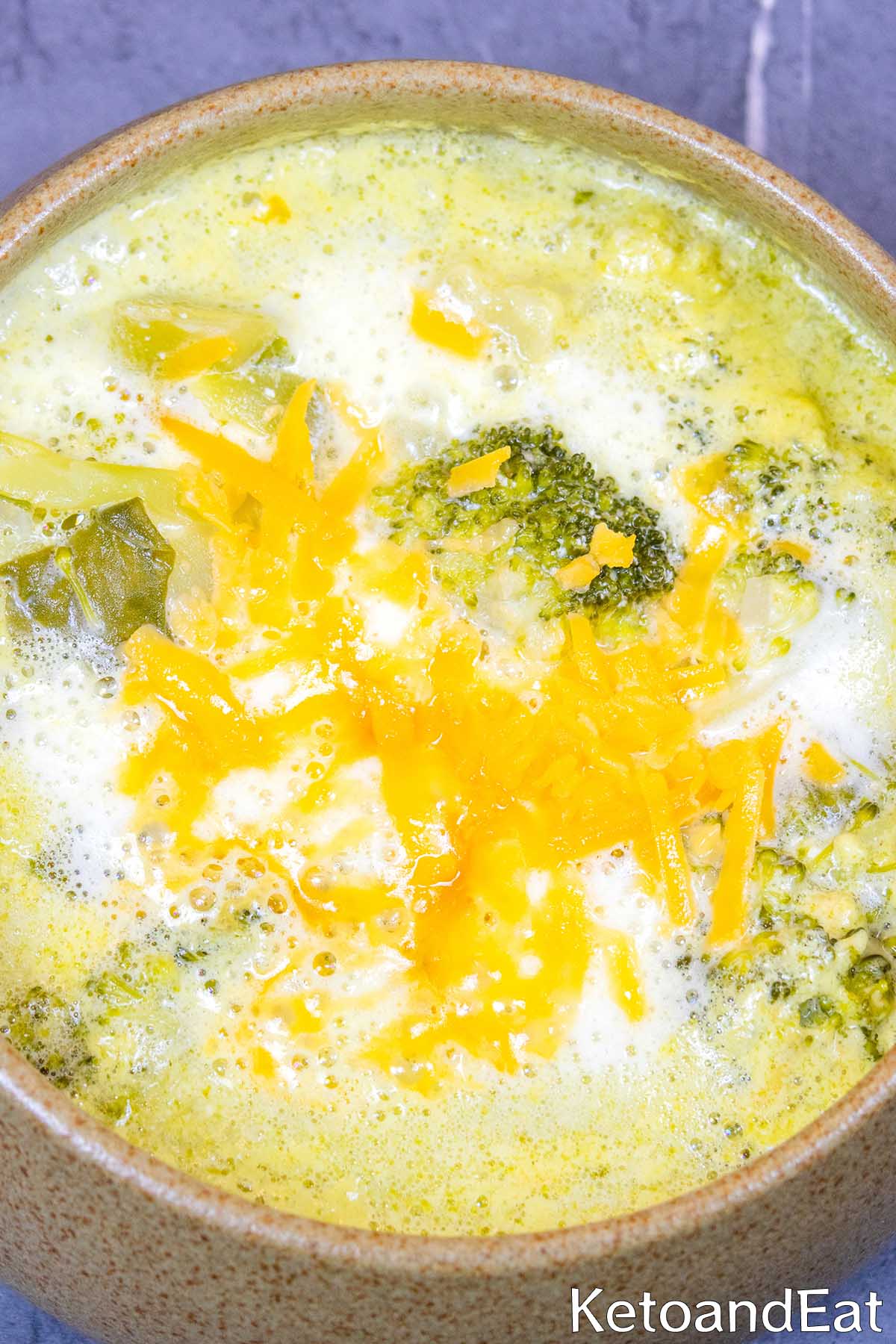 Low Carb Cheese Soup