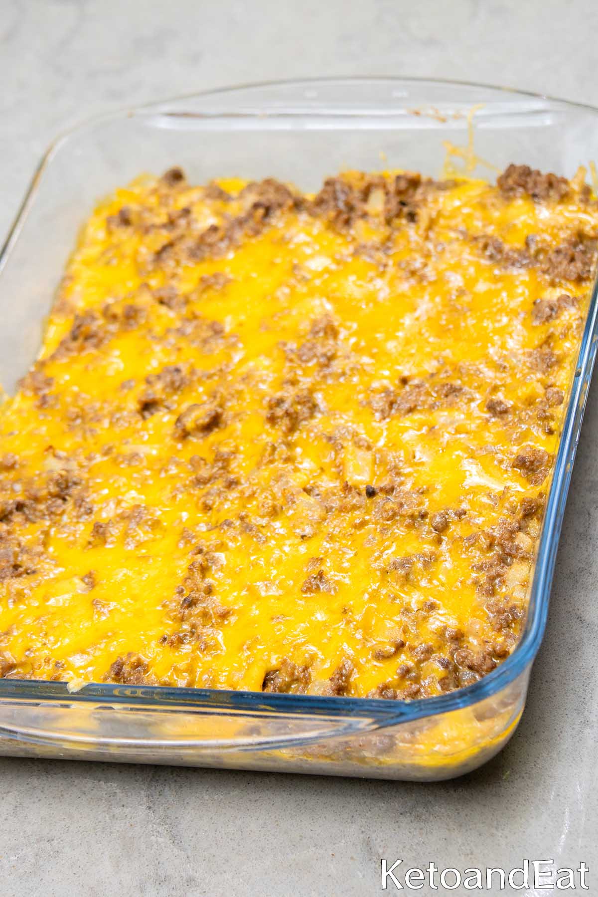 Low Carb Cheeseburger Casserole Recipe