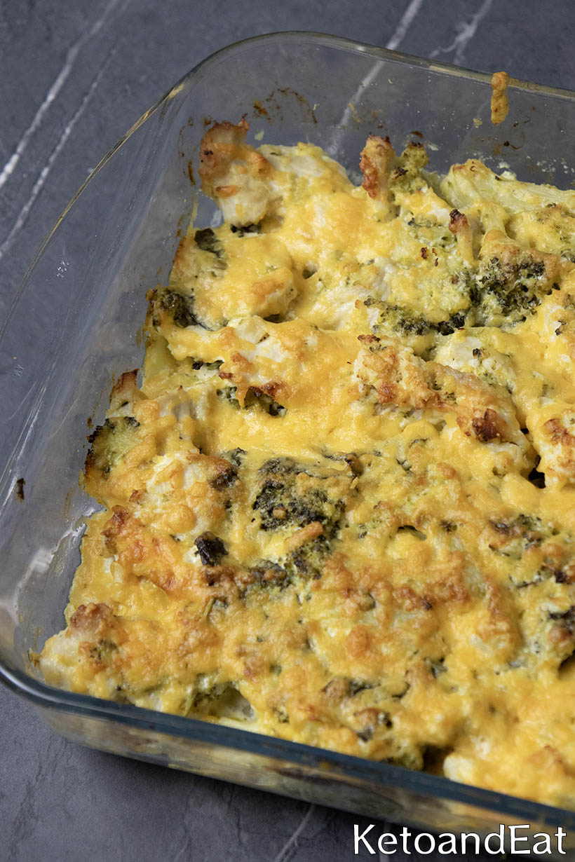 Low Carb Chicken Broccoli Casserole