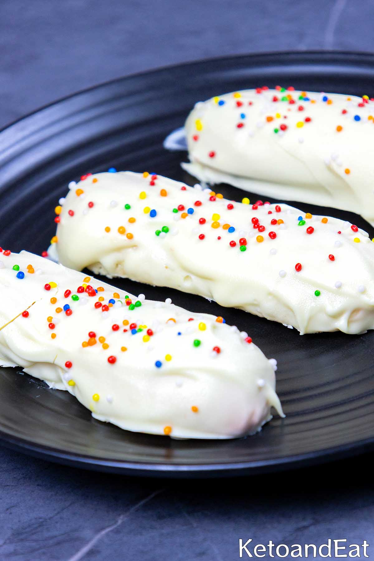 Low Carb Chocolate Ladyfingers