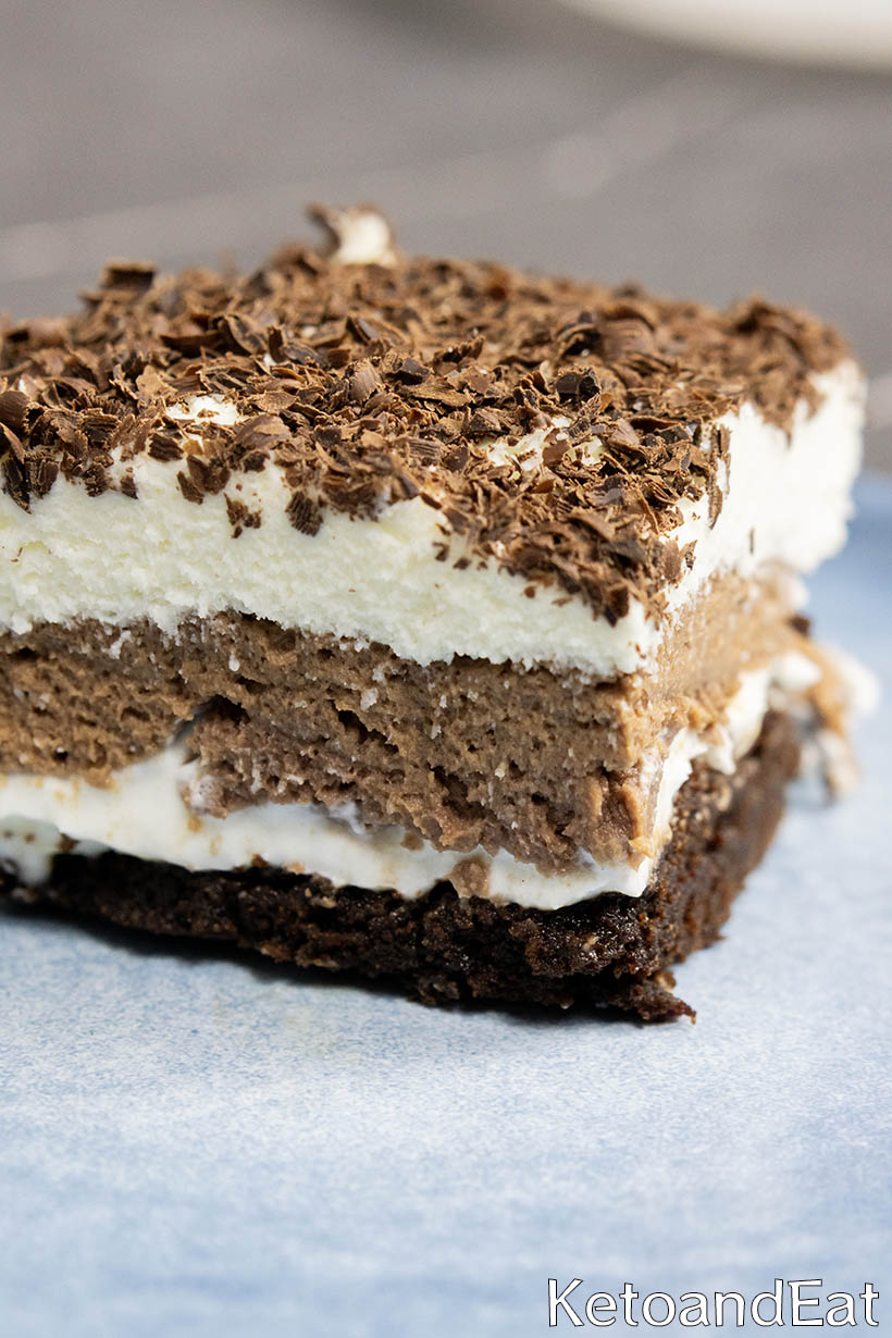 Low Carb Chocolate Lasagna