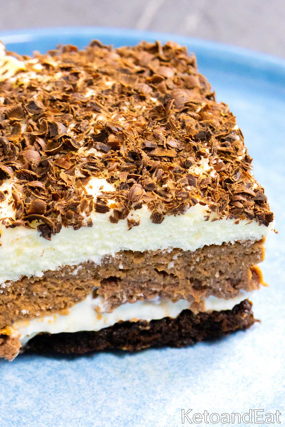 Low Carb Chocolate Lasagna