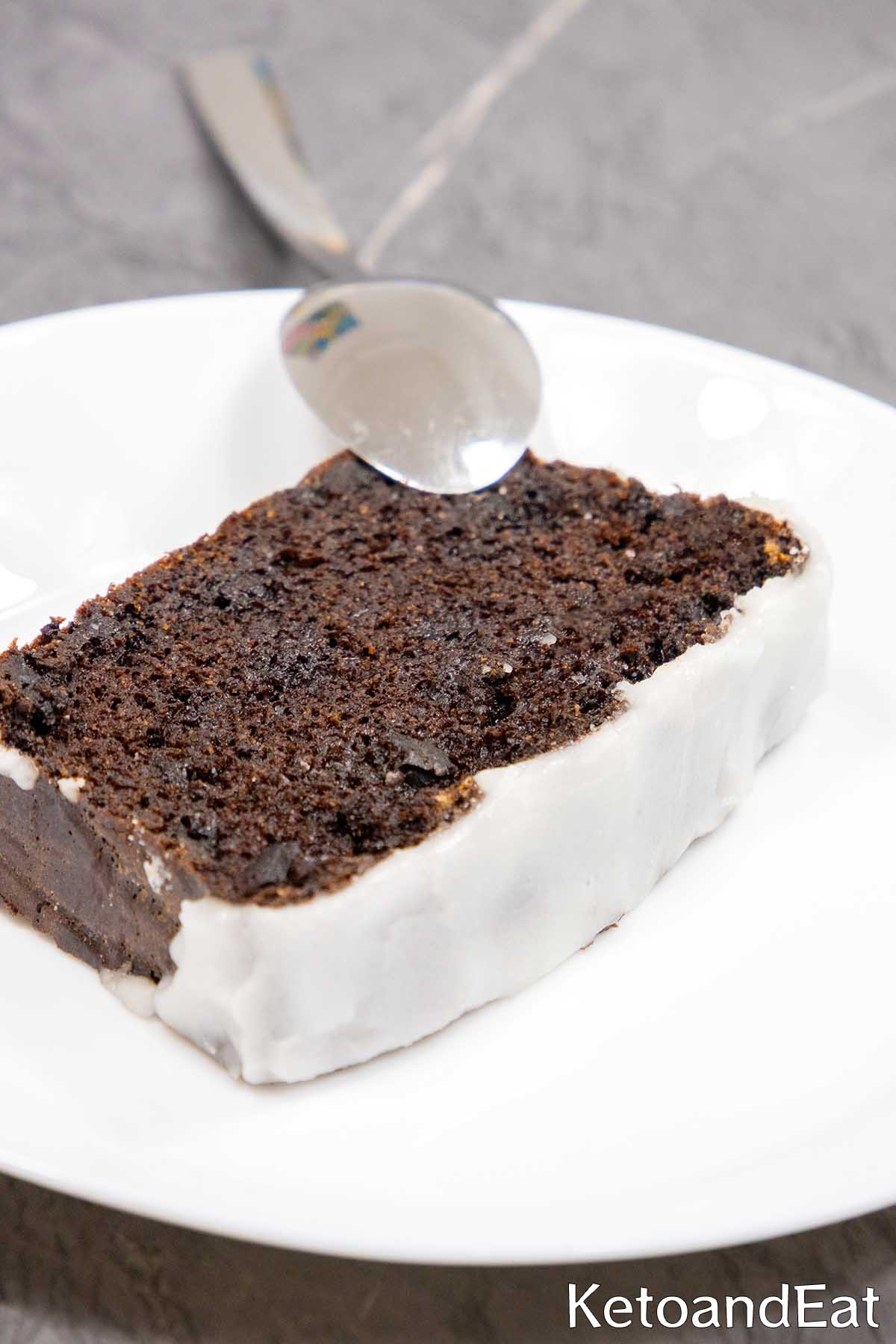Low Carb Chocolate Yogurt Cake