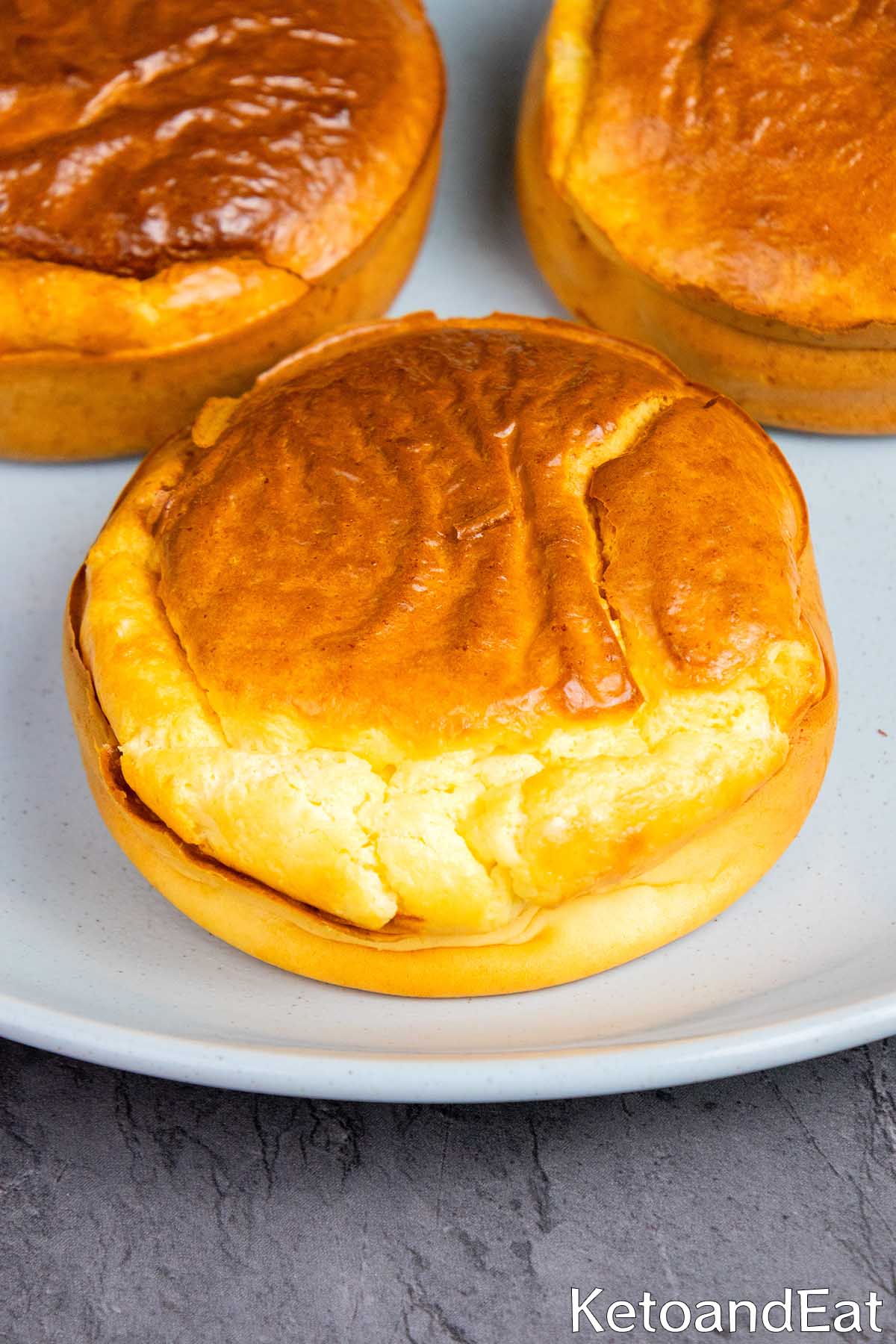 Keto Cream Cheese Burger Buns