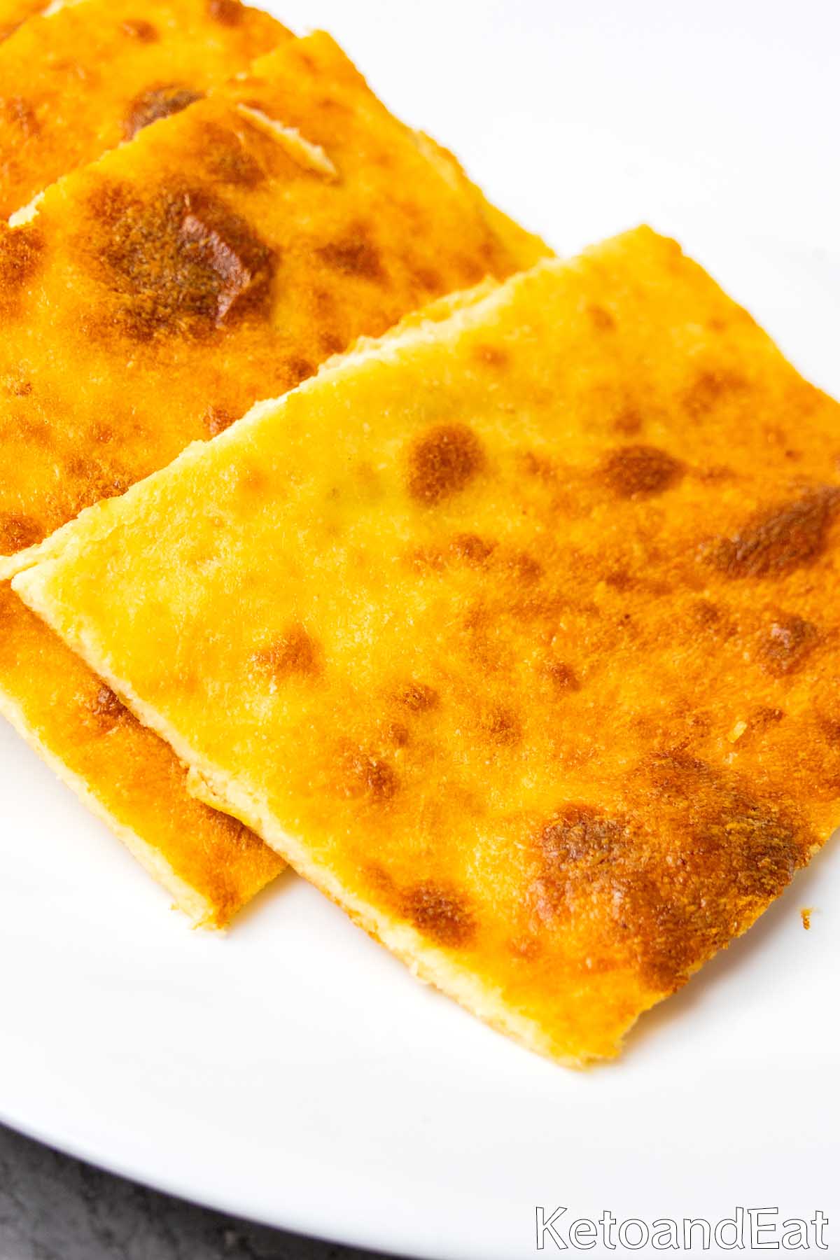 Low Carb Cream Cheese Flatbread