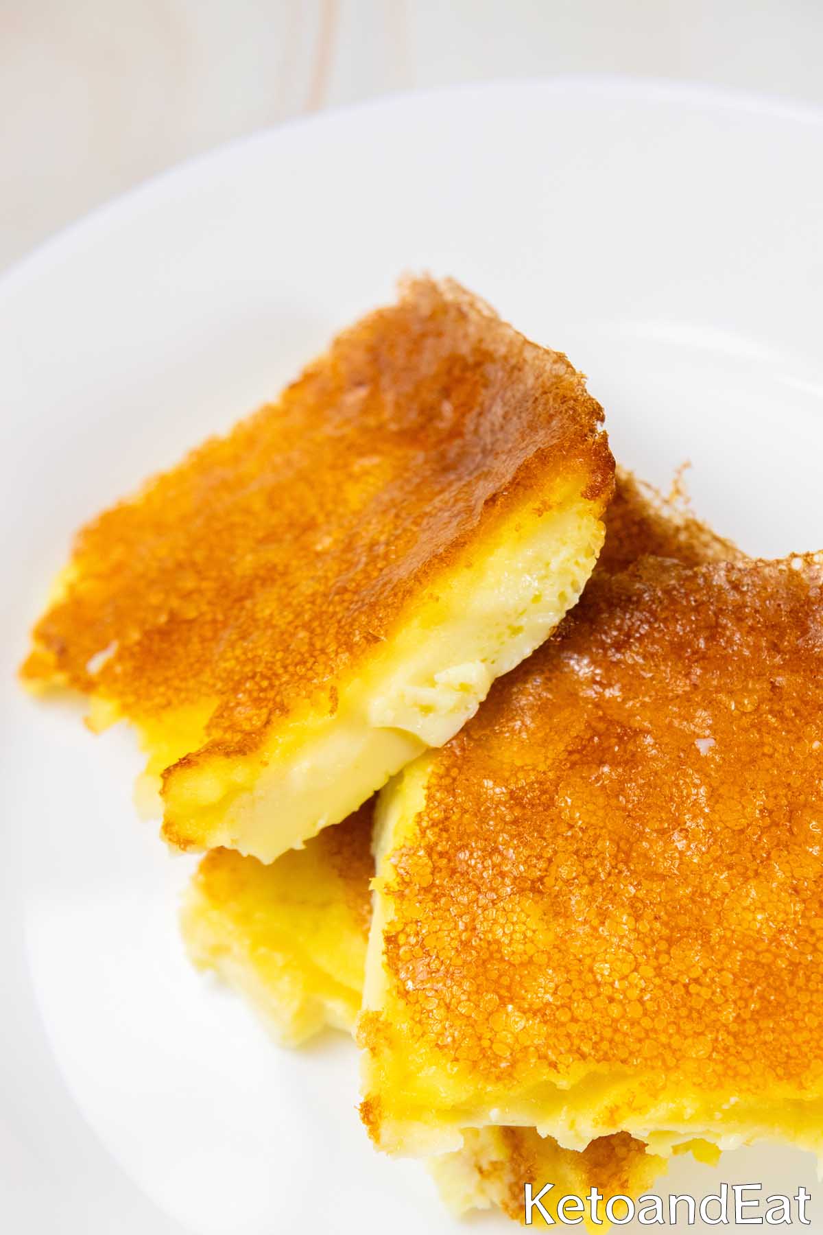 Low Carb Creme Brulee Bars