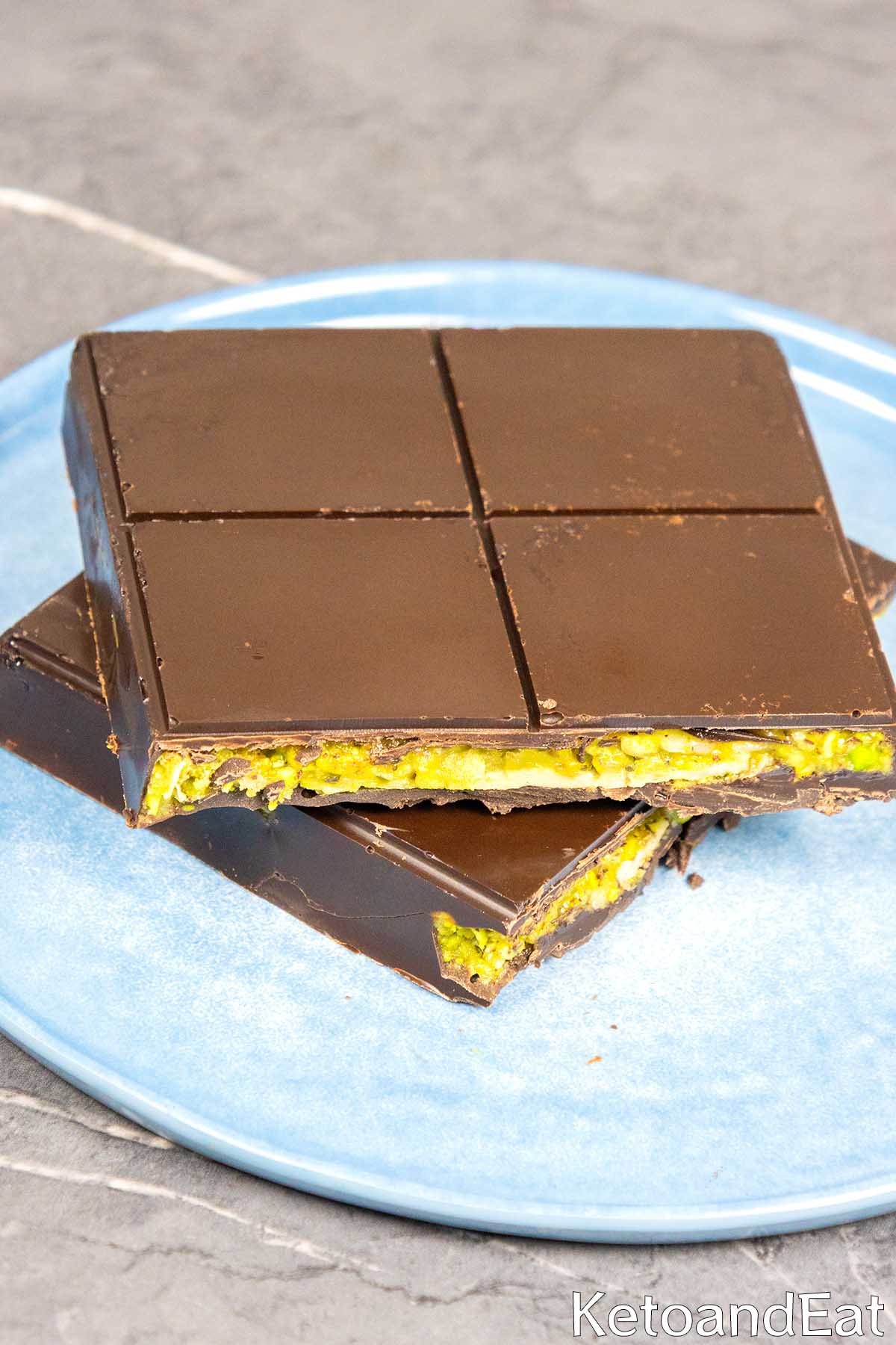 Low Carb Dubai Chocolate