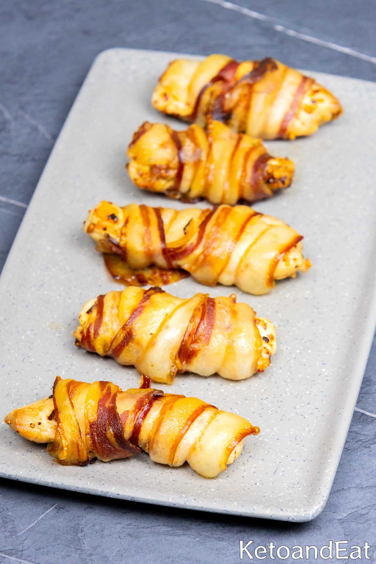 Keto Bacon Chicken Tenders