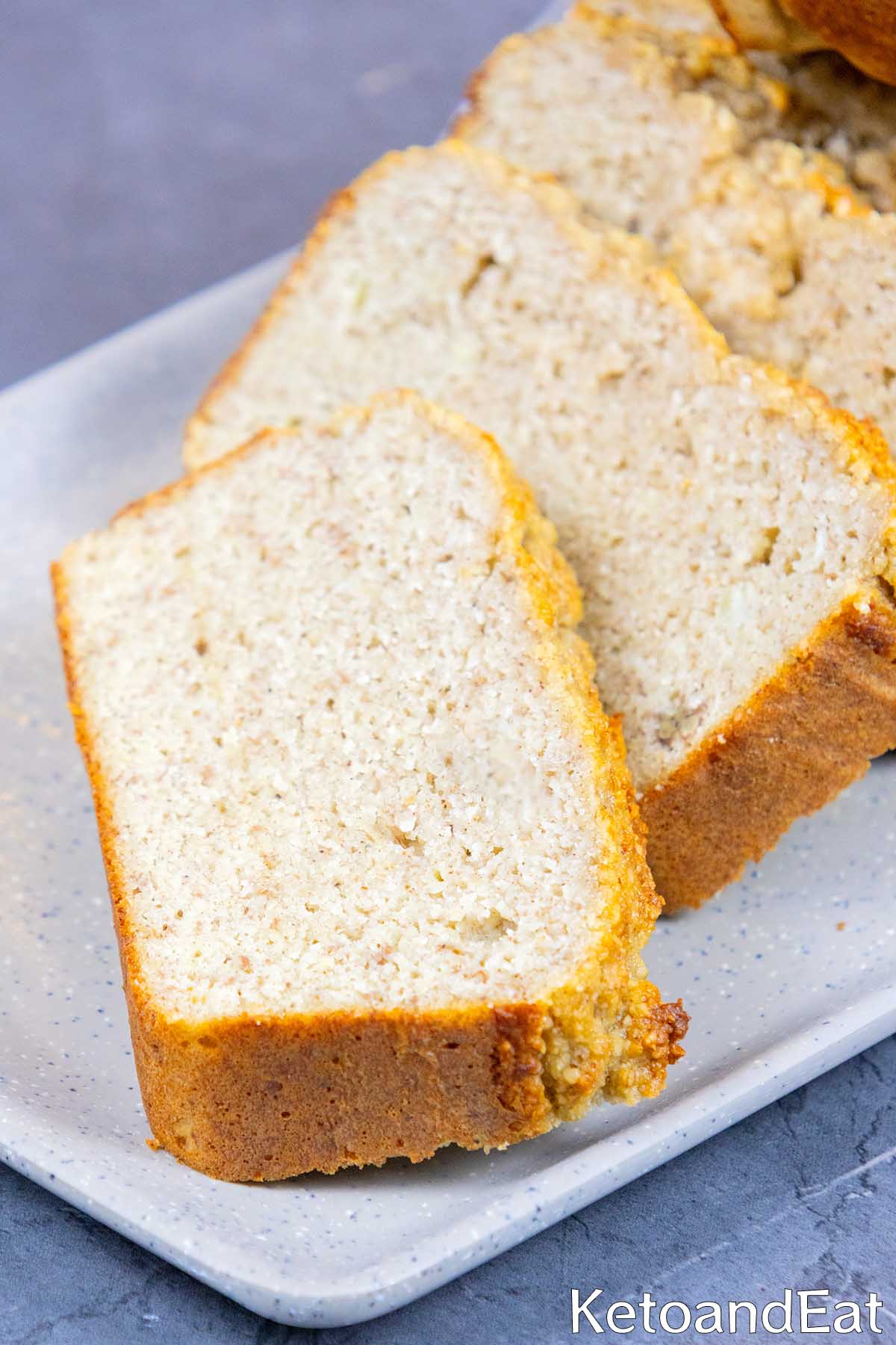 Low Carb Keto Banana Bread 2